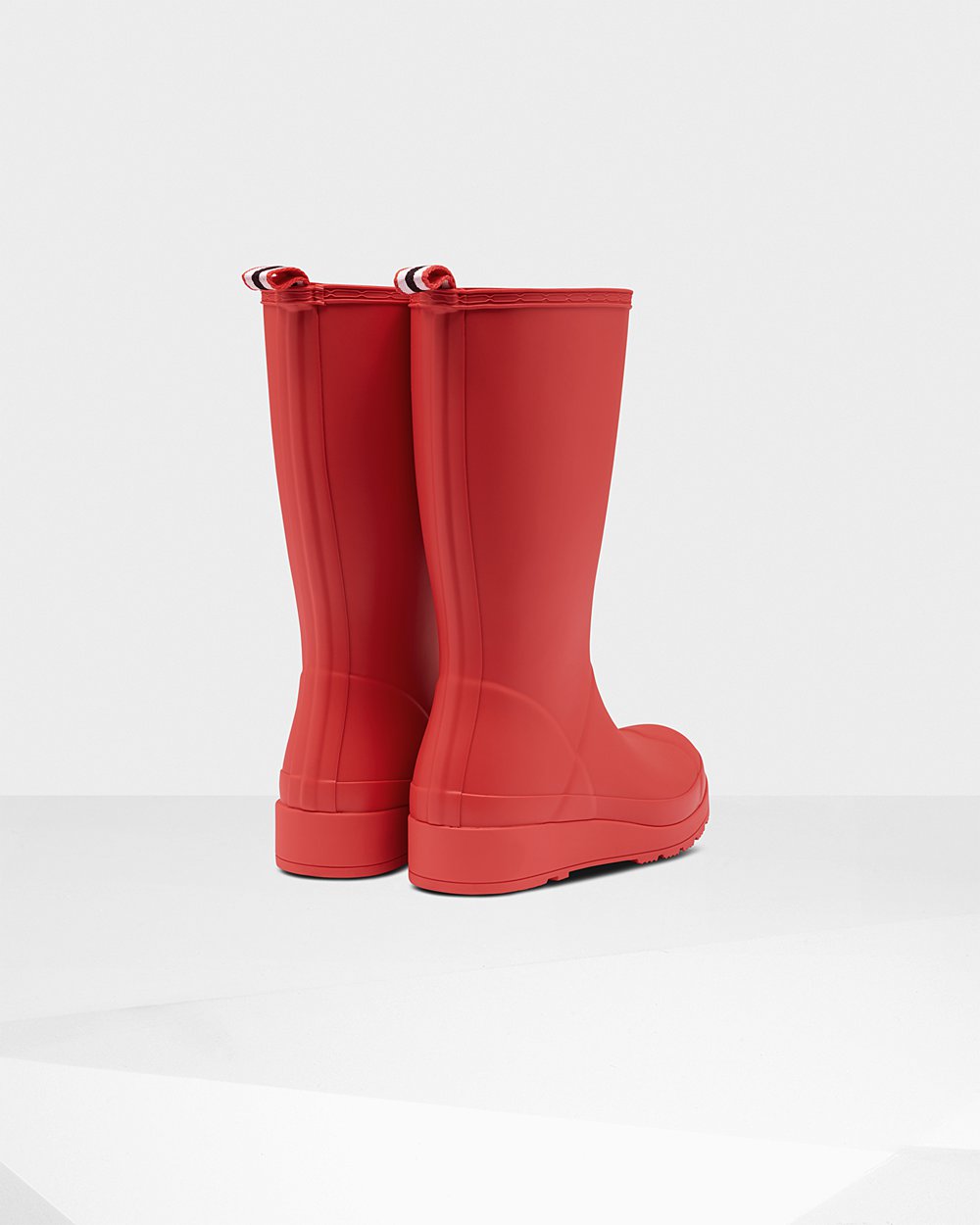 Play Botas Hunter Mujer Original Tall Rain - Rojas - Argentina 5268ZVLQS